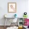 Stupell Industries Sweet Giraffe with Bows Floating Frame, design by Sadie Harper